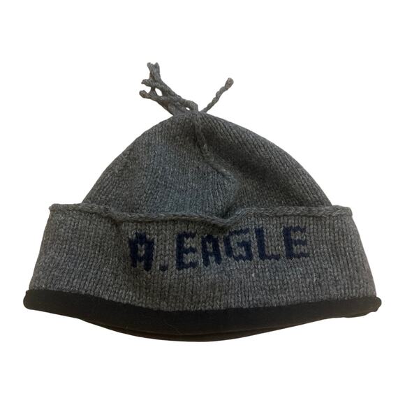 American Eagle Outfitters Beanie Gray One Size Snowboarding Ski Hat A.Eagle - Picture 1 of 6